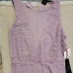 Purple Teddy size small